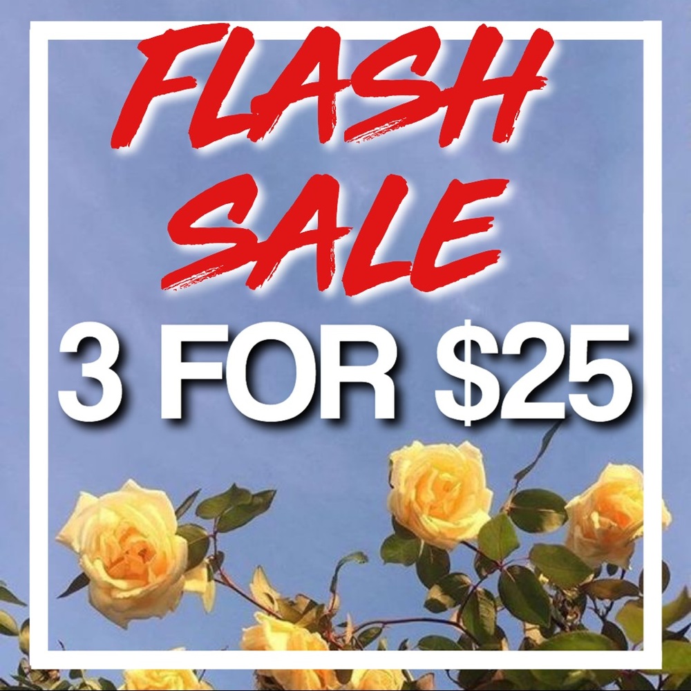 HUGE FLASH SALE